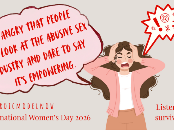 国際女性デーにサバイバーの声に耳を傾けること――トラウマと闘うジェナさんの証言